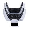 Two Controller Charging for with Quick Charging USB Cable and LED Status Display