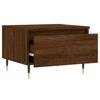 Coffee Tables 2 Pcs Brown Oak Effect 50 X 46 X 35 Cm Engineered Wood
