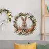 Easter Wall Stickers, Creative Gentleman Bunny Decor, Self-Adhesive Wall Art for Bedroom Living Room Holiday Background Decoration