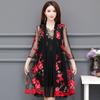 Summer Ethnic Style Embroidered Cardigan Jacket Women Large Size Thin Long Sun Protection Clothes Female Lace Shawl Coat 5XL