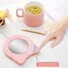 Fashion Mug Heating Coasters For Coffee Milk Tea Cat-shaped Coasters Coaster Home Office Desktop Cup Heater
