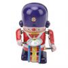 Tinplate Walking Drummer Soldier Wind Up Toy Drumming Decorative Wind Up Toy Adult Kids Collectible Gift