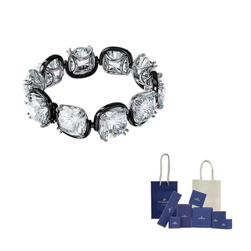 Swarovski Harmonia spilventiņa griezuma rokassprādze 16