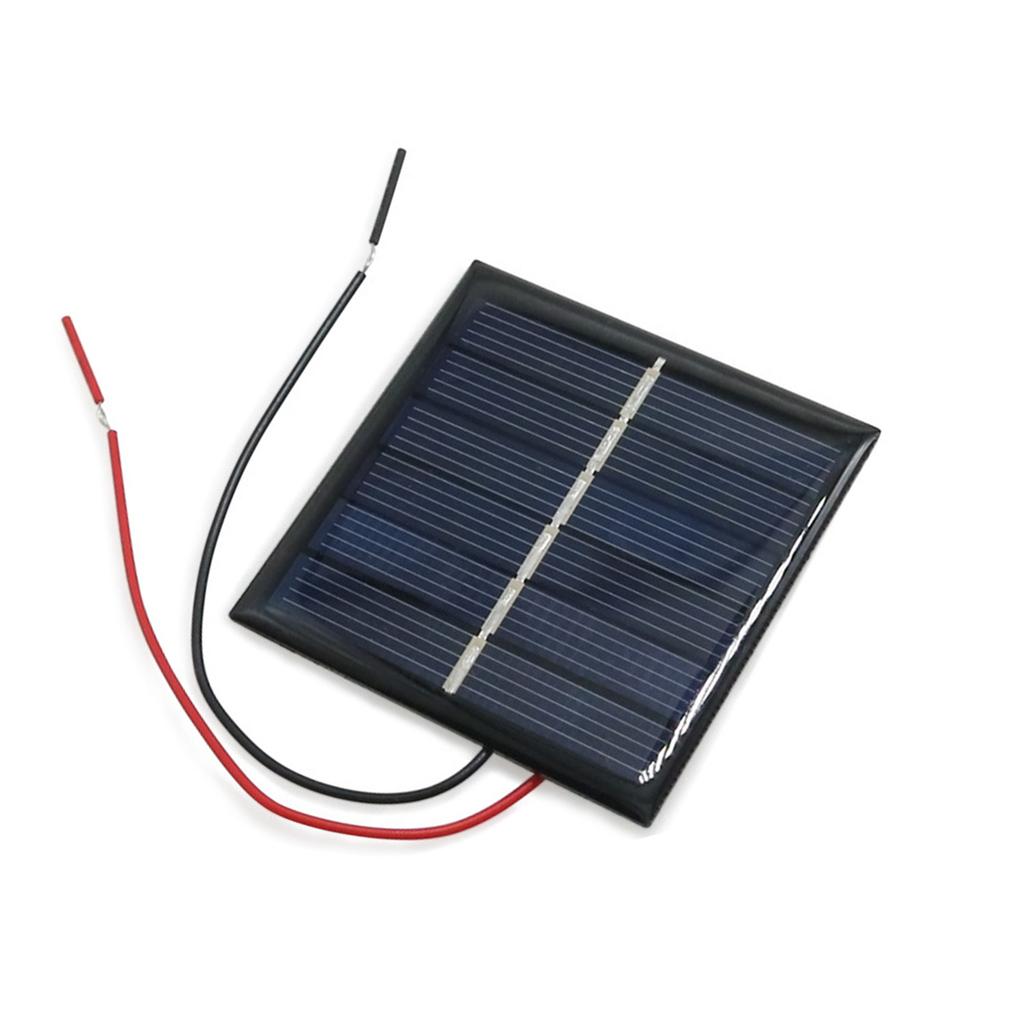 Polycrystalline Solar Panel Cells Charging Panel Solar Cell Plate Portable Solar Panel with Wire for Battery Charging