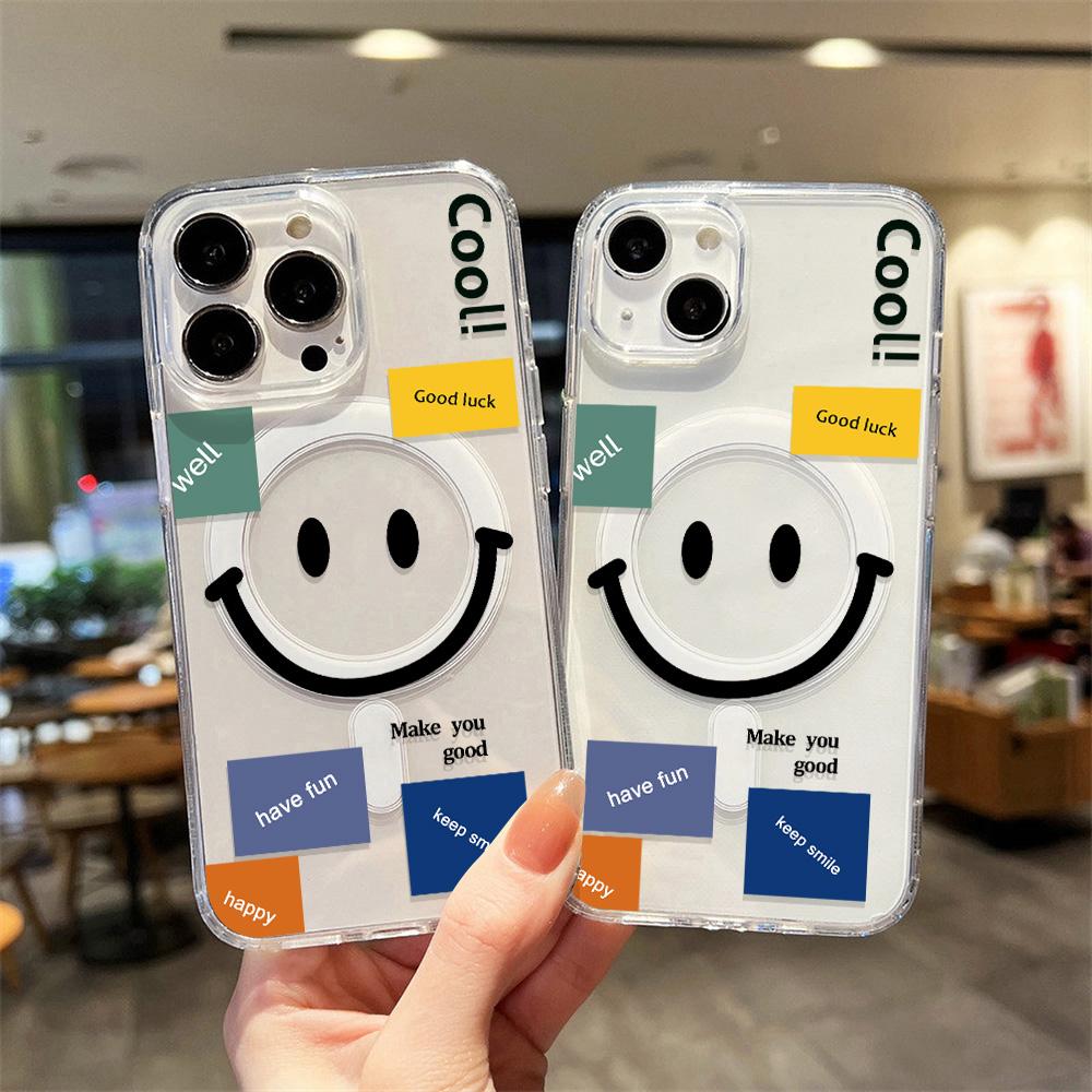 Husă Magnetică pentru Telefon pentru iPhone 12 14 16 17 Pro 17 16 15 14 13 12 Pro Max 12 13 14 15 16 Husă de Înaltă Calitate Rezistentă la Șocuri Protecție Completă Stil Drăguț