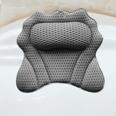 Bath Pillow Bathtub Cushion Anti Slip Ergonomic Soft with Suction Cup SPA Gifts for