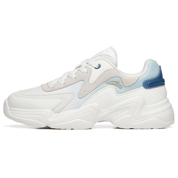 

New Anta Cushioning Anti-Slip And Wear-Resistant Low-Top Casual Shoes Men s White Blue Gray 912238830-2 39