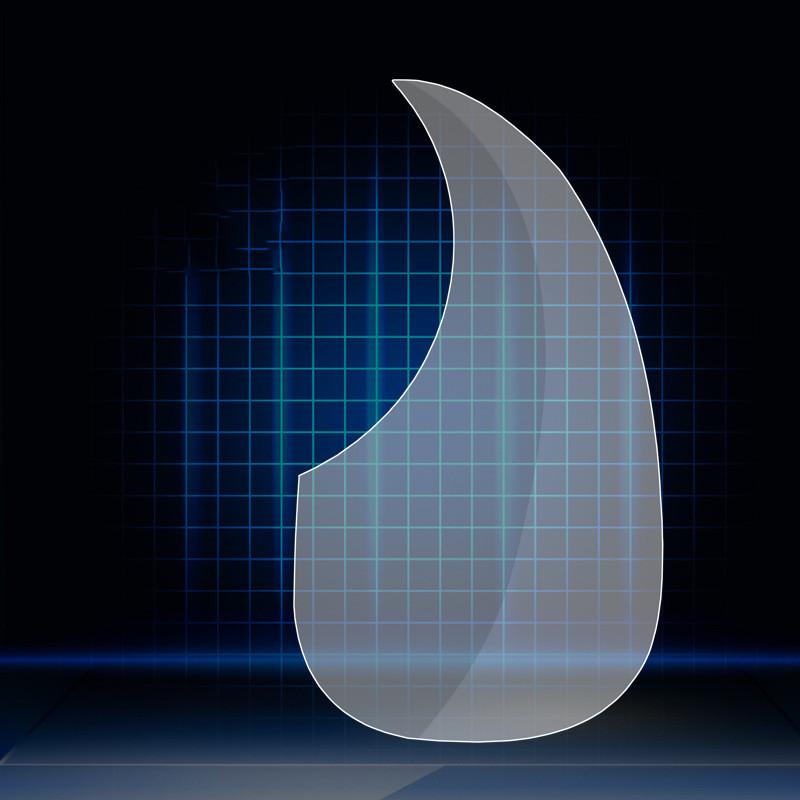 Guitar Pickguard Sticker Self-adhesive Professional Guitar Guard Protective Sticker Anti-scratch Guitar Panel Decorative Sticker