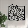 1pc Iron Leaf Wall Art Botanical Metal Sculpture Garden Fence Backyard Decor Holiday Gift