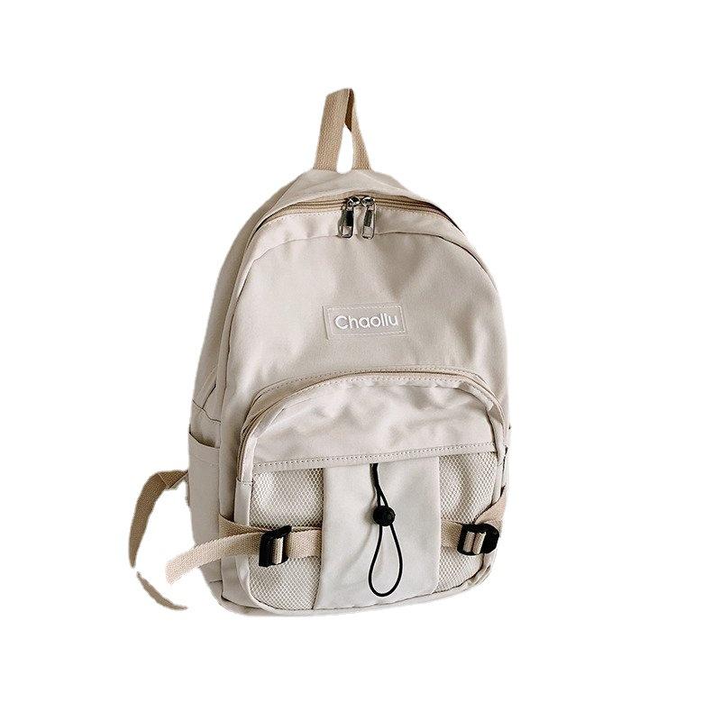 Schoolbag1011 new schoolbag female Korean version high school ins style college student backpack fashion Hong Kong style junior high school student