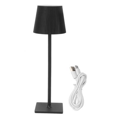 Cordless Table Lamp Touch Control Stepless Dimming 4000mAh USB Charge LED Desk Lamp for Bedroom