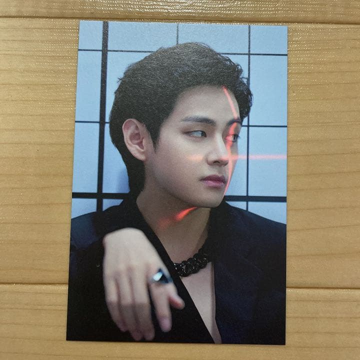 [USED] BTS Official PROOF Trading Card Postcard V Taehyung Bonus