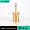 Brass L-Shaped Reducing Pagoda Plug, 4mm-19mm Conversion Hose Fitting