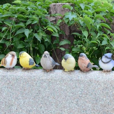 Spezielle süße künstliche Figuren Miniaturen schöne Vögel Märchengarten