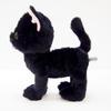 Sun Lemon Kitten Black Cat Plush Toy, 15 x 16.3 x 7.2 cm, Animal, Cat, P-7551