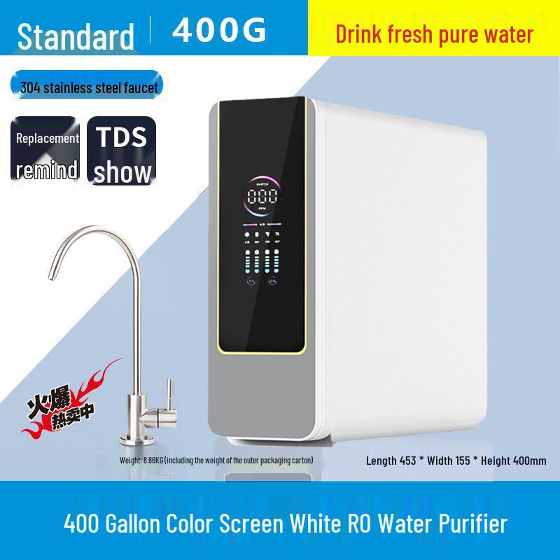 Smart RO Water Purifier Tap: Direct Flow, TDS Display, Pure Drinking Water Filter