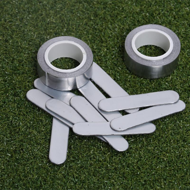 10/20/30Pcs Golf Lead Tape Adhesive Strips for Adding Weight to Golf Clubs Tennis Pickball Rackets Sports Equipment Accessory