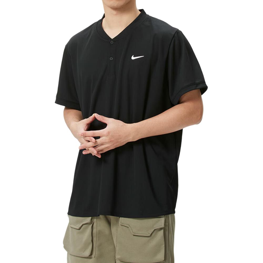Nike Dri-Fit Breathable Casual Tennis Short Sleeve T-Shirt Men tops IR8031-049