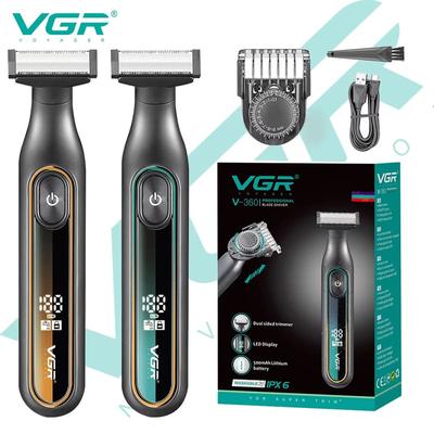 Máquina de Cortar Cabelo à Prova d'Água e à Prova de Ferrugem Doméstica Recarregável Ajustável Máquina de Cortar Cabelo Lavável para Corpo Inteiro Reciprocante Aparador de Barba Masculino