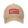 Kildare Island Surf Cappellino Trucker Merchandising Cappellino in Denim Retro Usurato per Unisex Donna Regolabile Outdoor Tempo Libero Versatile
