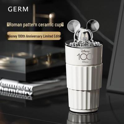 Gemi Disney 100. Jubiläum Keramiktasse mit Deckel, 500 ml