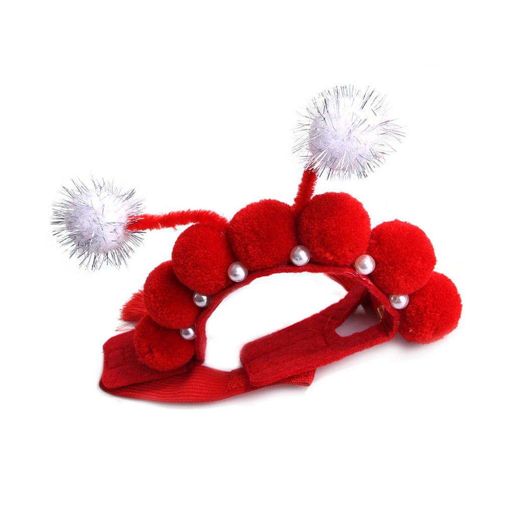 Christmas Pet Chinese Opera Headband Cute Chinese Style Headband for Dogs Cat Dress up Supplies Carnivals Pet Hairband