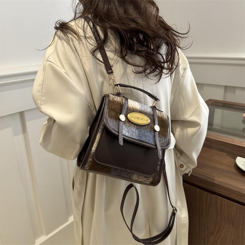 Rucsac de Nișă Trend Stil Nou pentru Femei În Moda de Iarnă Rucsac Mic Casual Rucsac Casual de Călătorie