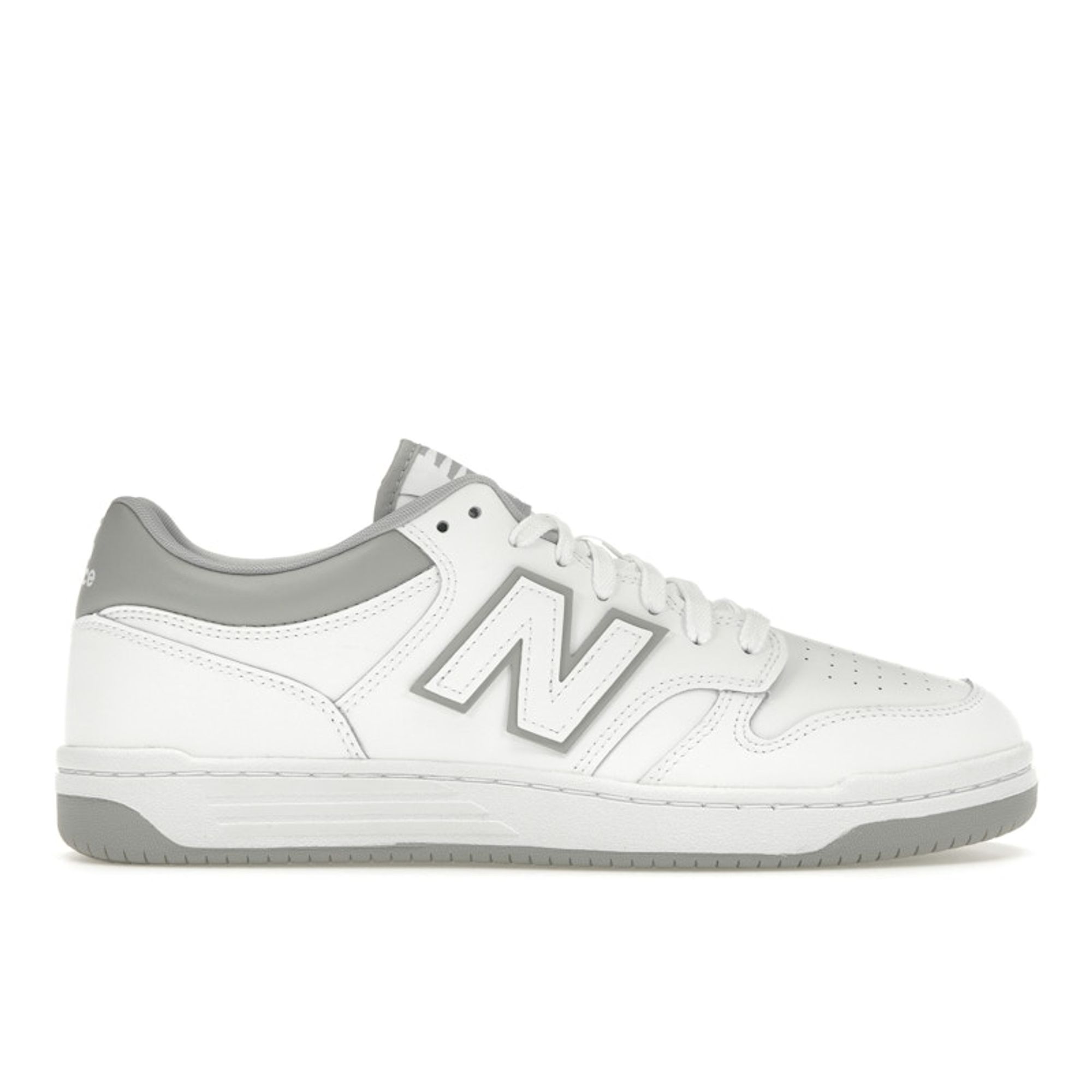 

New Balance 480 White Grey Matter Unisex Sneakers BB480LGM 38.5
