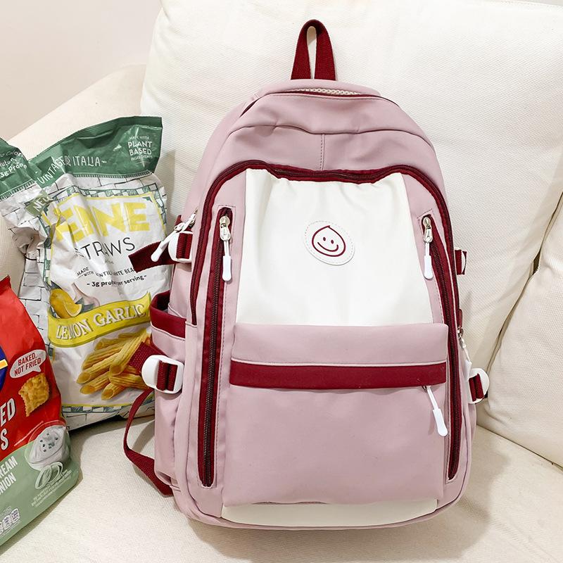 Girls College Student Water Drop Middle School Student Backpack Junior High School Student Backpack