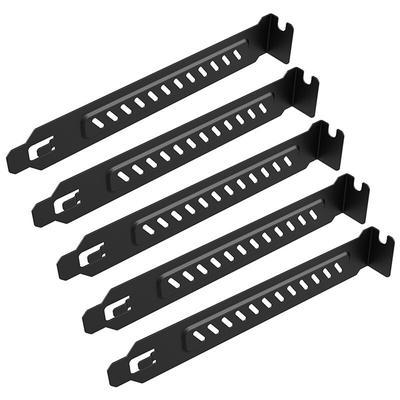 5PCS PCI Baffle for Heat Dissipation Computer PC Case Dustproof Expansion Graphics Card Slot Cover Plate