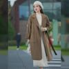 Women's Fashionable Long Overcoat with High-quality  Wool Coat for Spring and Autumn