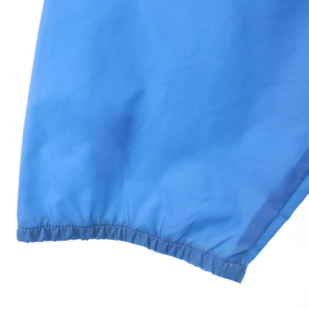 Adidas 80s 90s Old Two-tone Color Windbreaker Blue Hooded Men's Used