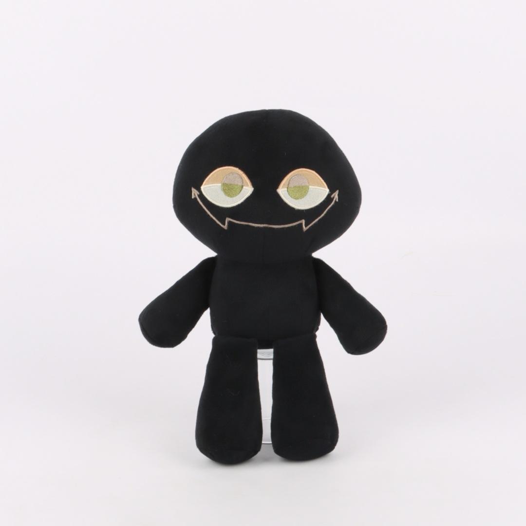 

Нова плюшева іграшка Bob з гри Slap Battles, периферійний товар, маленька чорна плюшева іграшка-лялька чорний