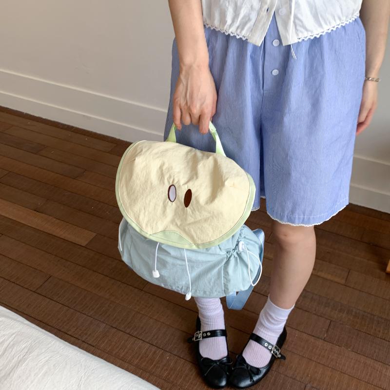 Casual Fruit Shape Large Capacity Nylon Backpacks High Quality Cute Unique Design Personality Fresh Backpacks for Women 2025 New