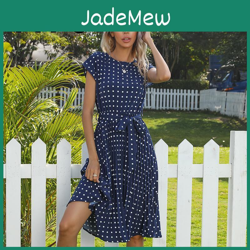 Summer Women Colors 8 Yyfs Autumn Fashion Short Sleeve Oneck Long Dress Casual Dresses