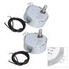 2 szt. Silnik Synchroniczny Mini 15‑18 obr./min Zestaw Akcesoriów do Rotacji CW CCW 4W AC220‑240V 50TYC