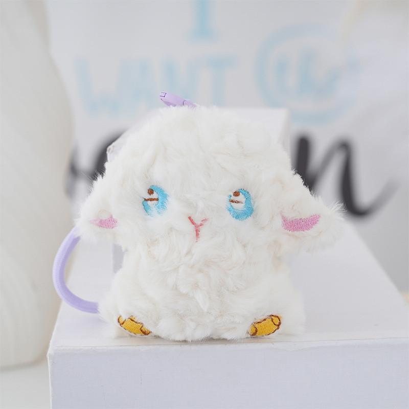 Plush Sheep Keychain With Soft Pp Cotton For Kids And Adults
