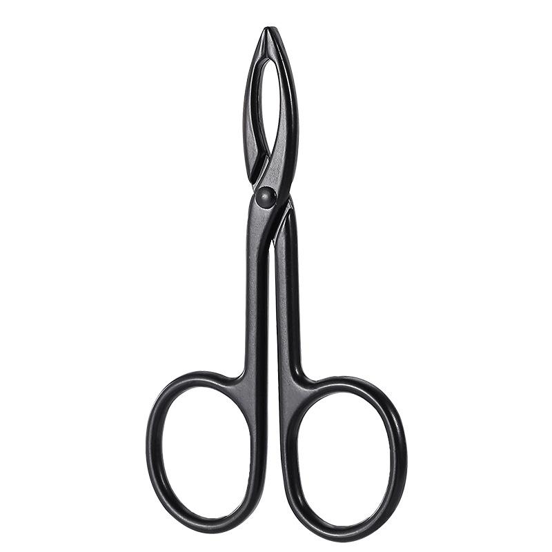 Eyebrows Tweezers Straight Handle Tip Scissors Shaped Eyebrow Plucker Tweezers for Facial Hair Plucker Remover Eyebrows Care