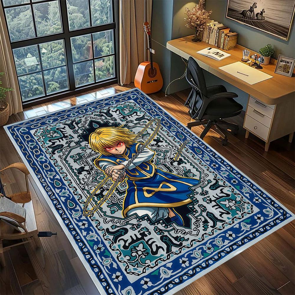 Hunter anime character Carpet for Living Room Bedroom Home Decor Cool Movie Mat Play Floor Mat