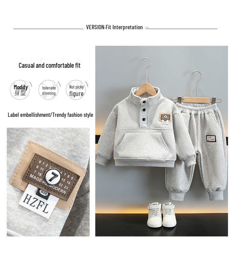 Set hanorac la modă 2025 pentru băieți și fete: Îmbrăcăminte sport la modă și atrăgătoare pentru primăvară și toamnă