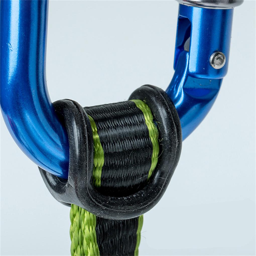 Safety Carabiner Professional Plastic Climbing Accessory Simple Solid Protective Buckle Rock Climb for Body Protecting