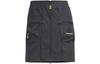 X Transformers, Collaboration Collection Cargo Short Skirts Women's Carbon Black Thin Short Cargo Skirt IK3482