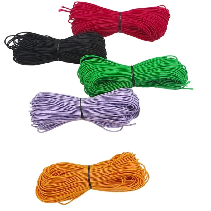25 Meter 1mm Stretchy Beading Cord Smooth Elastic Thread For Handmade Necklace And Bracelet Accessories