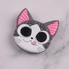 3d Fashion New Silicone Cartoon Cute Telescopic Phone Air Bag Bracket For Iphone