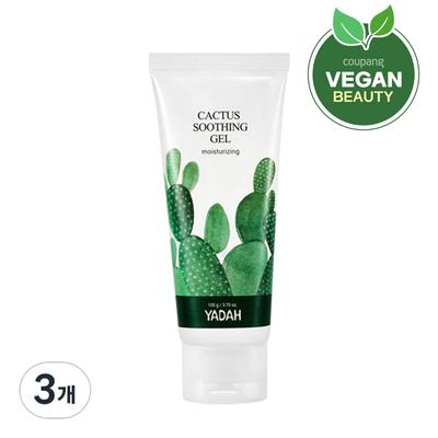 Yada Cactus Gel Lenitivo, 105ml, 3 unità