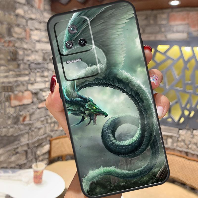 Legendary Dragon Case For Xiaomi 14 Ultra 15 13 11T 12T 13T 14T Pro POCO X3 X5 X6 X7 Pro M6 F5 F6 Pro Cover