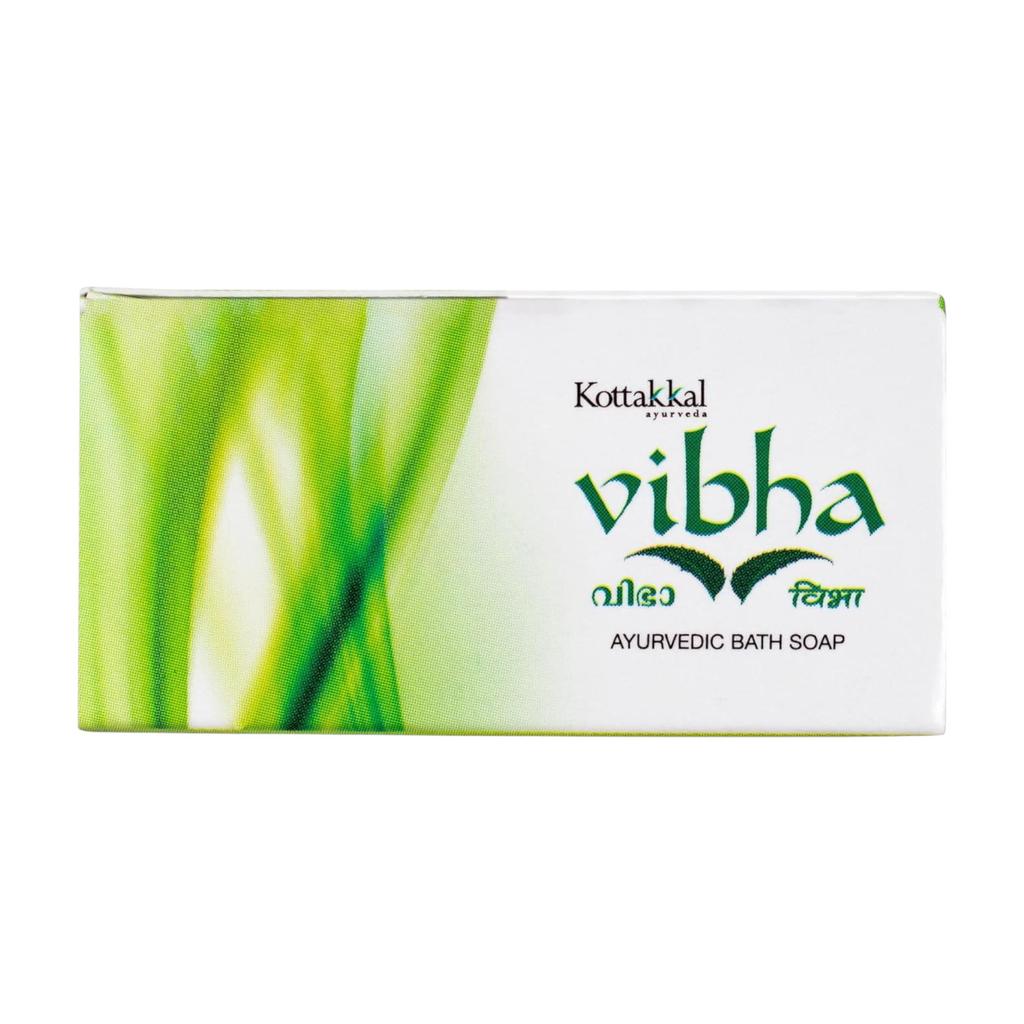 Kottakkal Ayurveda Vibha Handgemachte Seife 75 g Packung mit 4 Stück für frische, glatte und strahlende Haut Tägliche Anwendung