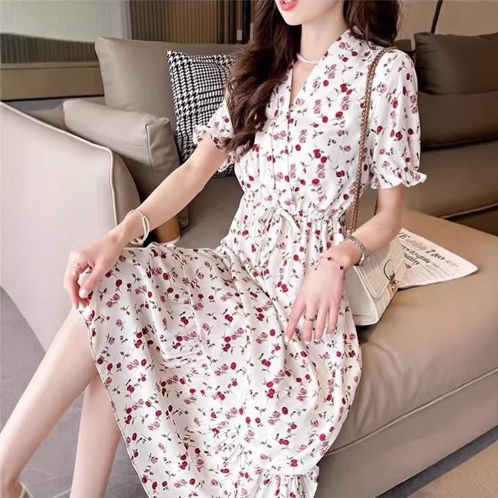 Maternity summer dress summer foreign style Internet celebrity maternity trendy sexy top summer knee long skirt tide