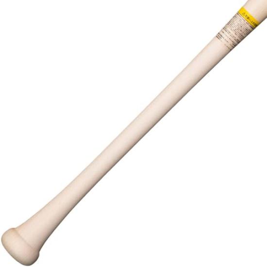 Mizuno Hardwood Mizuno Pro Royal Extra Sato Average White Wood Bat, Model, 84cm, Weight 890g,