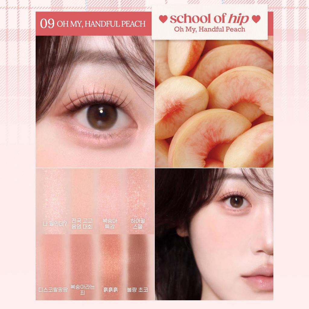 Peripera All Take Mood Palette 009 Unstoppable Peach Eyeshadow Palette
